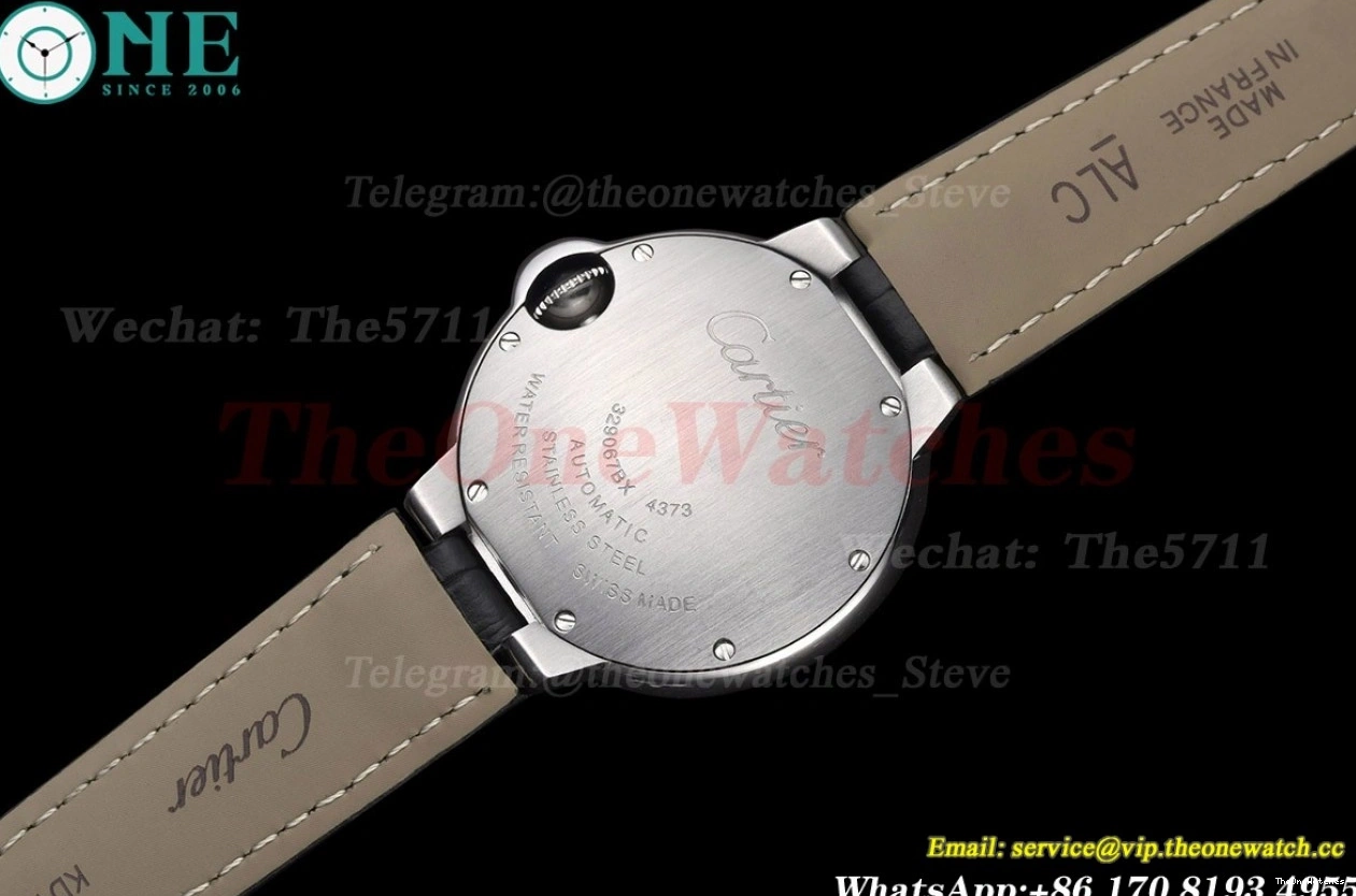 LE Dia Cartier SS NH05 GDF White De Dia 33mm Bleu Ballon 0122